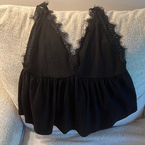 Black Lace Urban Outfitters Tank